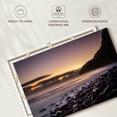 thumbnail image 6 of Elephant Stock Waipi'o Island Shores Wall Art - Horizontal Canvas Wall Art - Living Room Wall Decor - Beach Canvas - Gray And Black Decor - 51" x 34", 6 of 8
