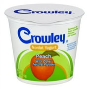 Crowley® Peach Paradise Nonfat Yogurt 6 oz. Cup