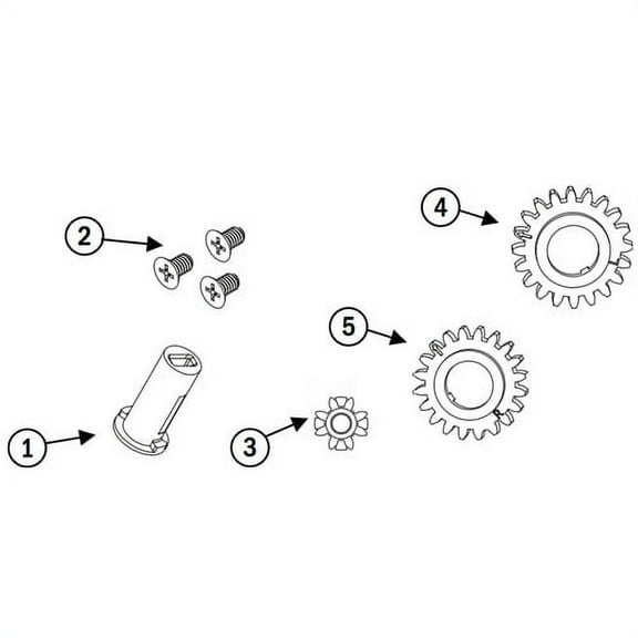 Andersen Replacment Gear Kit Keyed Lock / Exterior 1993 to Present