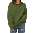thumbnail image 5 of Zeagoo Hoodies for Women Loose Fit Casual Long Sleeve Hoodie Pullover Tops Hooded Sweatshirt Fall Oufits Winter Clothes, 5 of 6