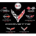 thumbnail image 5 of Mens Corvette T-Shirt C8 C7 C6 C5 C4 C3 C2 C1 Collage Black Shirt Black, Large, 5 of 8