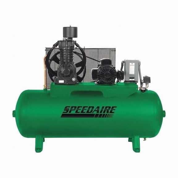 Speedaire Elec. Air Compressor,2 Stage,7.5HP,24CFM 35WC49