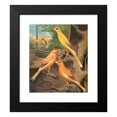 thumbnail image 2 of W. A . Blakston 12x14 Black Modern Framed Museum Art Print Titled - Cinnamon Canaries (1878), 2 of 5