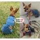thumbnail image 4 of Camisas para perros Ropa Overoles de mezclilla, Jeans para mascotas Ropa de onesies, Cachorro Jean Chaqueta Sling Mono Disfraces, Moda Cómoda Pantalones azules Ropa para perros pequeños, medianos, gatos, niños y niñas MFZFUKR CZCW-ZC417-3, 4 of 7