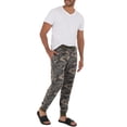thumbnail image 2 of Fruit Of The Loom Men's Knit Poly Rayon Jogger Lounge Pant, 2 of 5