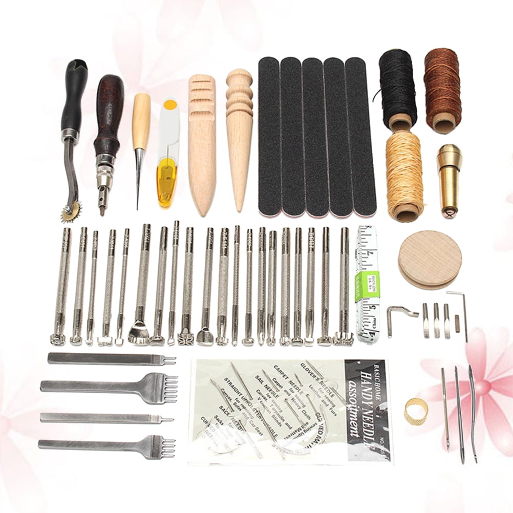 FELTECHELECTR Sewing Needles Wood Diy Hand Tool For Diy Enthusiasts Sewing And Repairing 59Pcs Set
