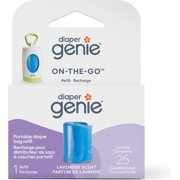 Playtex Diaper Genie On The Go Dispenser Refills (Discontinued by Manufacturer) 25 Count (Pack of 1)
