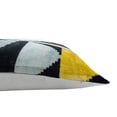 thumbnail image 2 of Eye of Ra Silk Velvet Ikat Pillow, 24" X 24" Case Only, 2 of 3