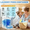 thumbnail image 6 of Laundry Pods Container, Acrylic Laundry Detergent Container Dishwasher Pods Container,Powder Laundry Detergent Container, 6 of 8