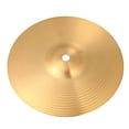 thumbnail image 1 of Cymbales en Laiton de 8 Pouces pour Débutants, Instruments de Percussion (Doré), 1 of 3
