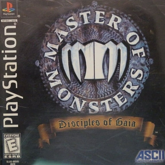 Restored Master of Monsters: Disciples of Gaia (Sony PlayStation 1, 1998) RPG Game (Refurbished)