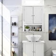VINGLI Bathroom Wall Modern White Medicine Organizer