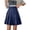 Navy, variant on Women’s High Waist Pleated Midi Skirt Flowy A-Line Long Skirt, Classic Elastic Waist Pleated Skirt Khaki XXXXXL