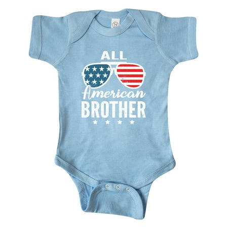 

Inktastic All American Brother USA Parade Gift Baby Boy Bodysuit
