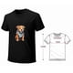 thumbnail image 4 of Cute Pitbull Spaniel Tshirt Tee Man Woman Kid Vintage Pitbull Spaniel Anime Cartoon Graphic Tee Top, 4 of 4