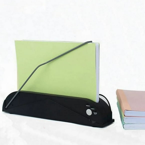 Thermal Binding Machine Hot-Melt Bookbinding Gluing Machine Hot Melting Bid Document Financial Certificate Invoice Folder ,Pinpoint Punching
