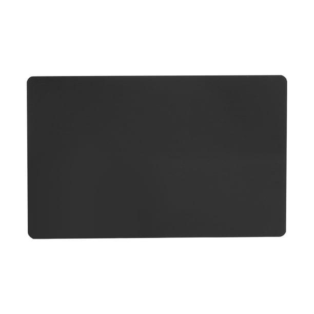 Tarjetas de visita, 50 piezas en blanco impresionantes Tarjetas de visita con marca láser en blanco Tarjetas de visita de metal Durabilidad extendida