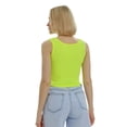 thumbnail image 2 of Lookus Womens Mercan Button Crop Top, 2 of 4