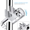 thumbnail image 3 of Soporte de ducha de mano de repuesto de 25 mm para barra deslizante, soportes de cabezal de ducha de baño con revestimiento ajustable, 3 of 5