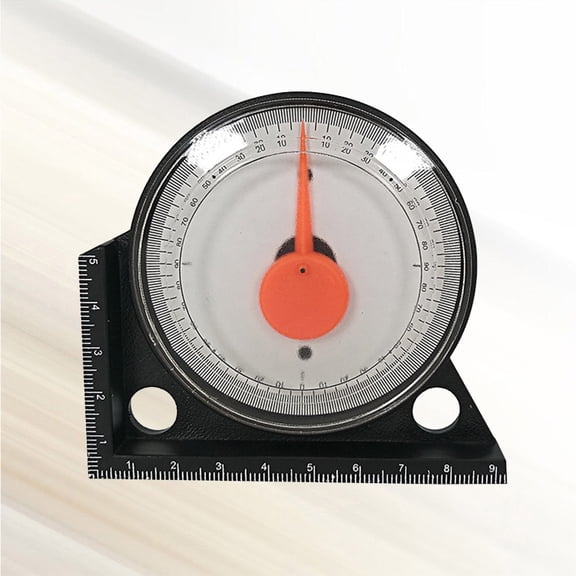 OFFIGAM Small Goniometer Angle Measurer Black Leveling Device for Professionals 1Pack