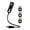 Black1, variant on Nnndbs Star Projector Night Light for Kids Bedroom, Galaxy Nebula Projection Lamp with Remote Control Timer, Starry Sky Ceiling Light for Children Room`