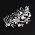 thumbnail image 4 of MasteelfCA Wedding Comb Prom Bridal Bridesmaid Crystal Hairpiece Accessory, 4 of 6