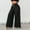 Black, variant on Women's Pants Under $10 With Pockets High Rise Staright Leg Casual Solid Loose High Waist Fashion Wide Leg Long Pants