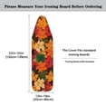 thumbnail image 5 of HELLHERO Household Iron Board Covers Fallen leaves Print Ironing Board Cover Protector Non Stick Stain and Scorch Resistant, Applicable Standard Size 15x54 Inch, 5 of 5
