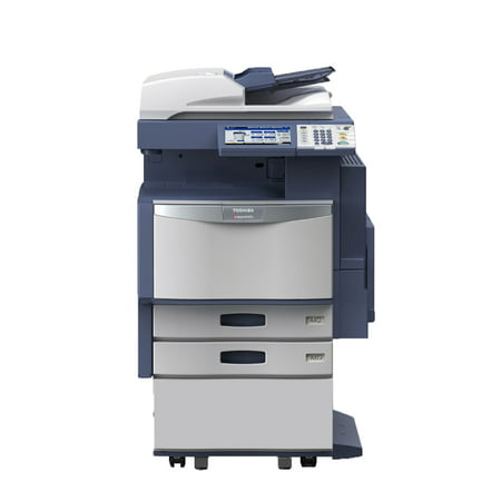 Refurbished Toshiba E-Studio 4540C A3 Color Laser Multifunction Copier - 45ppm, Copy, Print, Scan, Auto Duplex, Network-Ready, 600 x 600 dpi, 2 Trays, (Best Network Laser Printer For Small Business)