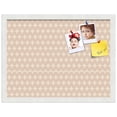 thumbnail image 2 of PinPix 20x15 Custom Cork Bulletin Board Light Pink Diamond Poster Board Has a Fabric Style Canvas Finish, Framed in Light Pink Diamond, by ArtToFrames (PinPix-294), 2 of 6