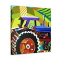 thumbnail image 2 of Harvesting with Tractors - Canvas, 2 of 10