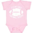 thumbnail image 3 of Inktastic It's My 1st Football Season Distressed Boys or Girls Baby Bodysuit, 3 of 5