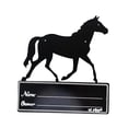 thumbnail image 3 of Placa con nombre para caballos Zulema decoración de establos de caballos metal, 3 of 8