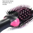thumbnail image 3 of 3 In 1 One Step Hair Dryer and Styler Volumizer, Hot Air Brush, All in One, Professional , Leightweight Body, Negative Ion Generator, For All Hair Textures, Anti-Scald Feature, High Power, Black, 3 of 8