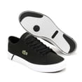 thumbnail image 3 of Lacoste Men's Gripshot Bl21 2 Cma Cnv Sneaker, Black \ White,10 M US, 3 of 7