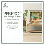 Finch Graydon Upholstered Bench Natural