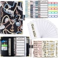 thumbnail image 1 of A6 Money Budget Planner Binder With Zipper Envelopes Cash Envelopes For Budgeting Money Organizer Cash Budget Financial BinderCN He Qiyong unisex, 1 of 2