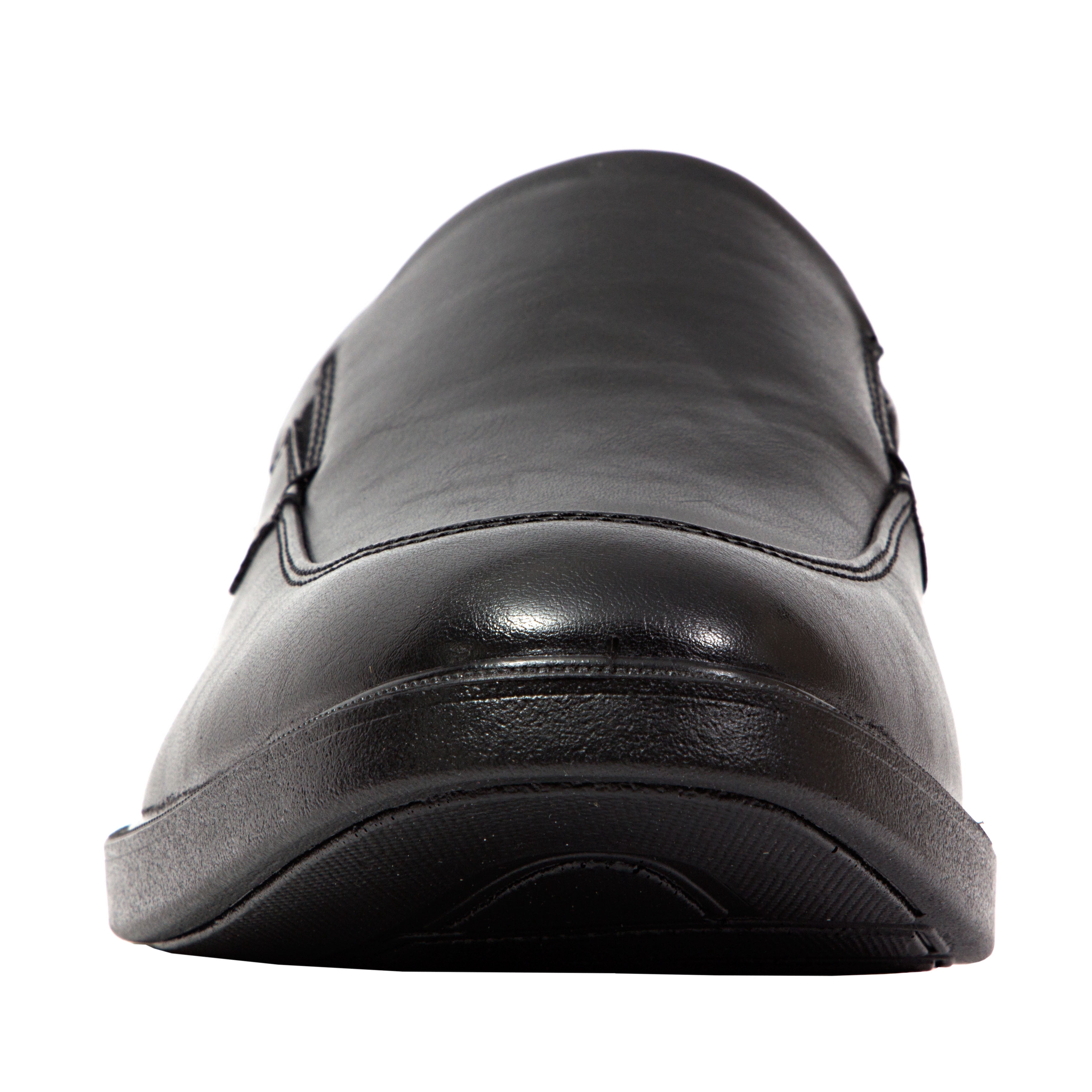 Deer Stags Refine Moc Toe Loafer Slip On Comfort Dress Shoes 10.5 Black Leather Amazon.com | Deer Stags Men main image 3