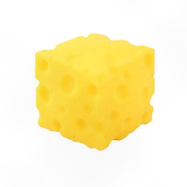 Durable Maltose Cheese Mochi Toy for All Ages - Charming and Playful Design