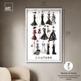 thumbnail image 4 of Elegant Styles Galore Shadowbox Print Fashion Art by Art Remedy, White Frame, 36 x 54, 4 of 6