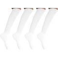 thumbnail image 2 of Women And Men Slouch Socks Extra Tall/Extra Heavy Cotton Socks Made In Usa Size 9-11, Pack Of 4, 2 of 2