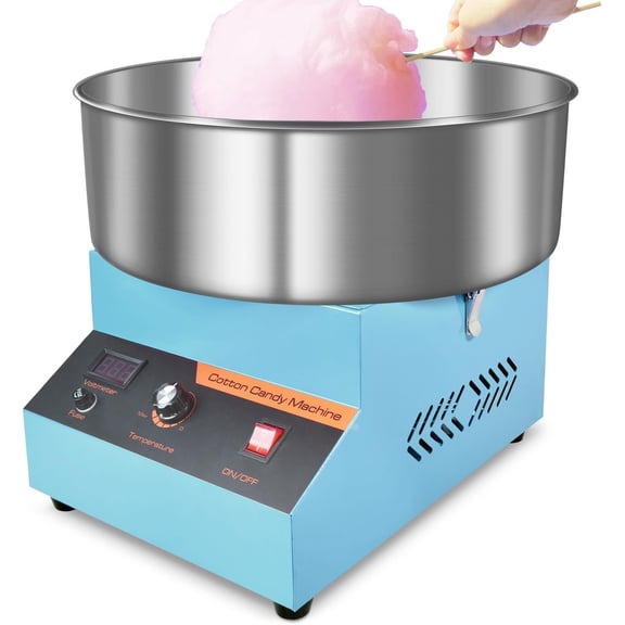 Candy Machine Commercial, 1000W Efficiently  Candy Maker Machine with Stainless Steel Bowl, Sugar Scoop, Easy & Safe to Use, Candy Floss Maker for , , Party, Birthday, Festival
