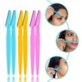 thumbnail image 4 of SUTENGDA 6 Pack Eyebrow Razor Trimmer Extra Precision Disposable Facial Hair Remover  Derma-planing Shaving Tool - Facial Shaver for Men & Women (6 Pack - Assorted), 4 of 5