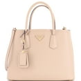 thumbnail image 1 of Pre-Owned Cuir Double Tote Saffiano Leather Medium By Rebag, 1 of 9