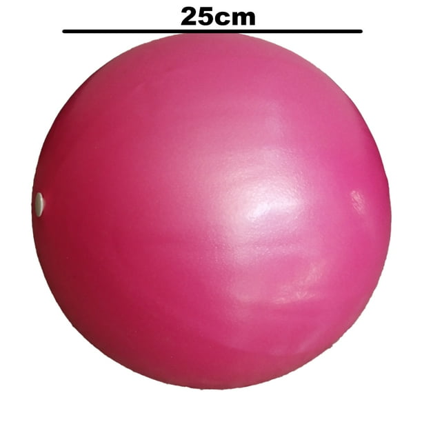 Mini Fitness Exercise Yoga Ball Balance Bender Balls Stability Gym Anti Burst Slip Resistant Ballsx for Pilates Physical Core Therapy Training Equipment pink Walmart
