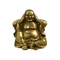 thumbnail image 1 of Estatua de Buda Maitreya, escultura budista, obra de arte estética de mesa, figuritas de Buda sonriente para sala de dibujo, restaurante, inauguración no escuchar perfecl Estatua de Buda, 1 of 8