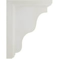 thumbnail image 3 of 3"W x 5"D x 7"H Hamilton Traditional Wood Vintage Decor Bracket, Chalk Dust White, 3 of 6