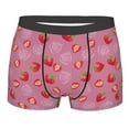 thumbnail image 5 of Uemuo Cute Strawberry Pattern Men's Boxer Briefs,Trunk Anti-Chafing,Comfortable, Durable, and Stylish Underwear-, 5 of 9