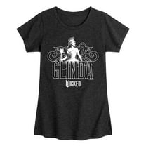 Wicked - Glinda Decorative - Girls Toddler and Youth Fitted Short Sleeve Graphic Tee