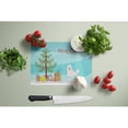 thumbnail image 3 of Carolines Treasures CK3478LCB Miniature Poodle Christmas Tree Glass Cutting Board Large, 12H x 16W, multicolor, 3 of 4